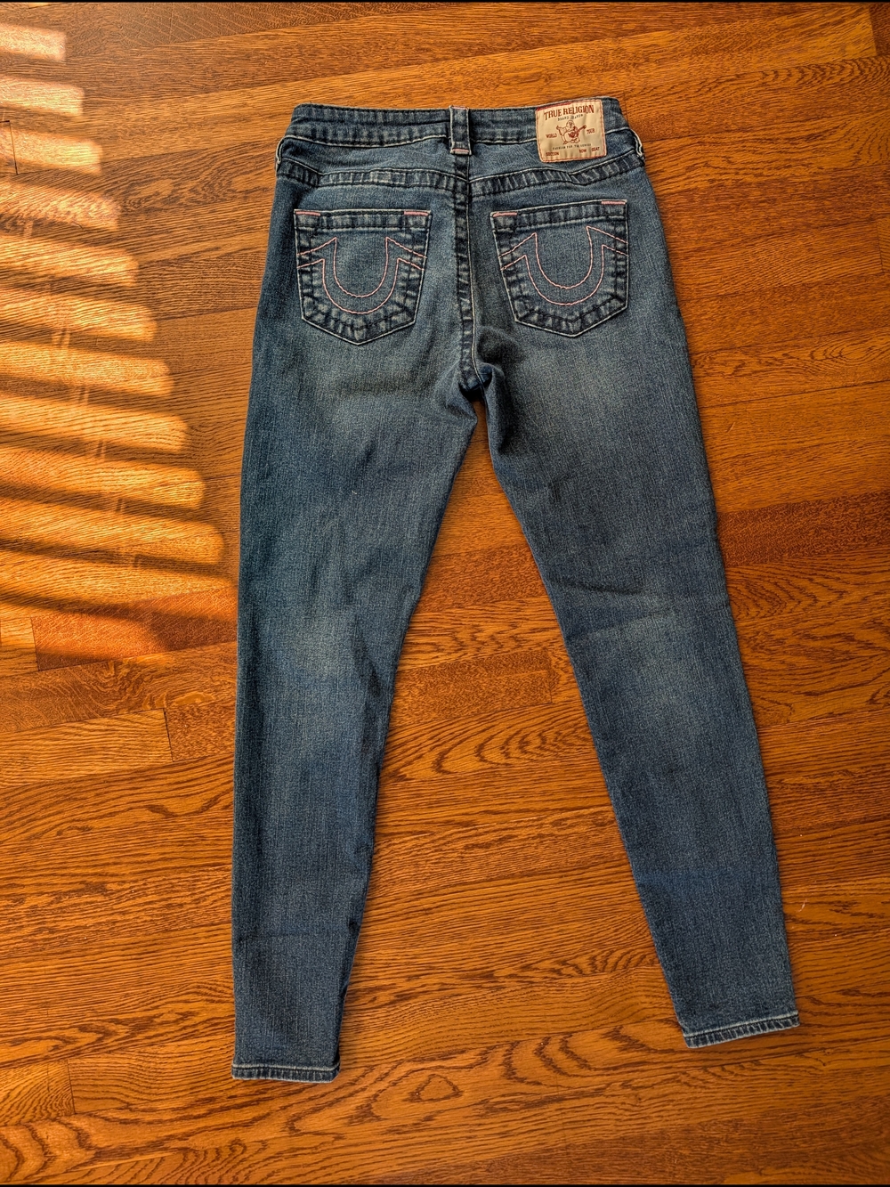 True Religion Jennie Curvy Skinny Jeans Size 27 Mid Rise Stretch Denim - Picture 4 of 5